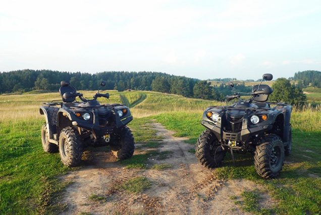 Поездки на квадроциклах. Маршрут №2 "Озеро Грек + Водопад"