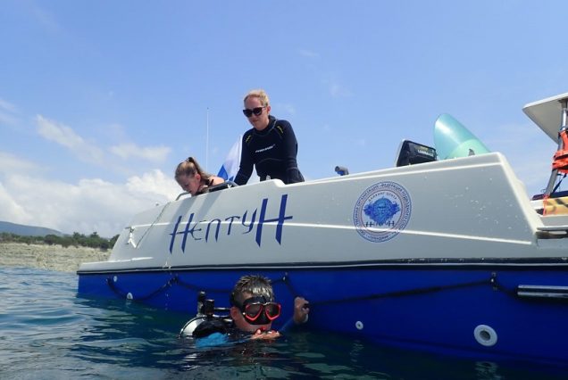 Маршрут "Якорная банка" (погружение с катера)
