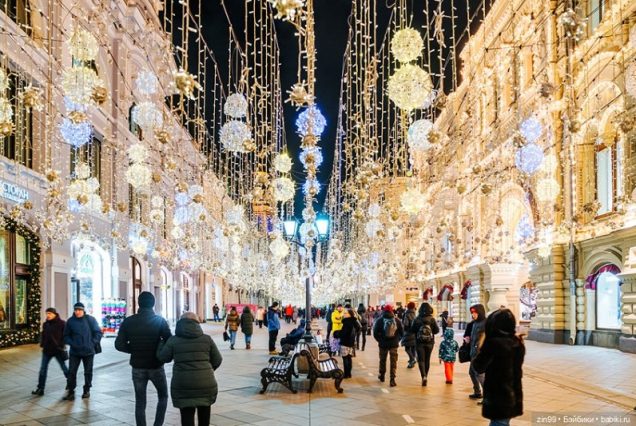 Новогодняя Москва